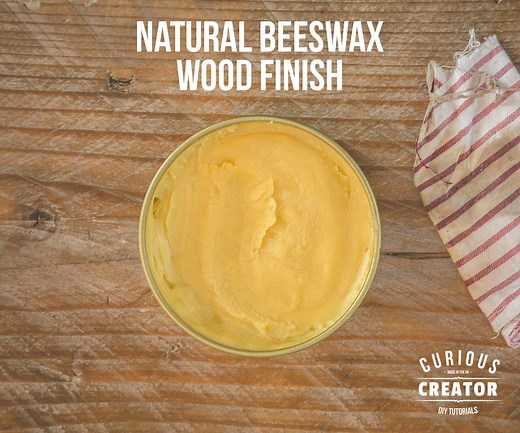 Natural Beeswax Wood Finish