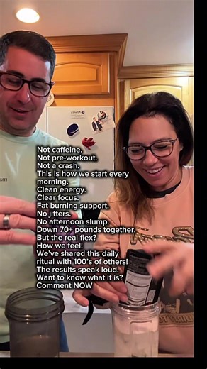 This is how we start every single morning. Not coffee. Not an energy drink. Not a pre workout. Just clean, steady energy that supports ketosis, mental clarity, and fat burning without the crash or jitters. Over the last few years, this daily habit helped us drop 70 pounds together. But honestly, the energy, focus, and consistency are the real win. We’ve watched hundreds of people experience the same thing. Less bloat. More control. Better mornings. If you’ve been struggling with low energy, fast