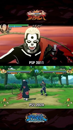 Hidan Evolution | PSP ➜ PS5 | Impact vs Naruto Storm Connection #juanotaku #naruto #shorts