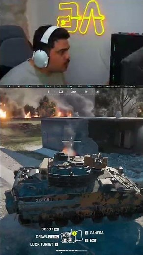 ۱۰۰ سال دیگه هم وارزون همچین وایبی نمیده 🤫 #warzone #redsec #battlefield