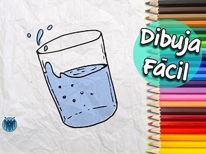 How to Draw a Glass of Water Easy