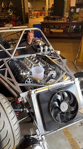 HOW ELSE do you fill your racecar besides pushing it down to the loading dock to fill it from the garden hose haha? Since this is a track-only car we're filling the cooling system with straight water since coolant on racetrack surfaces is dangerous and to make it super easy we just rolled it down the hall and sprayed the hose right into filler. It's a little unconventional, but we make things happen in EP and who cares if it works right? #becauseracecar #enginepowertv #enginepower #engine #carso