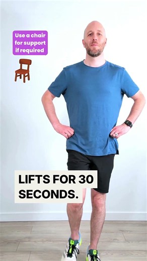 2-Minute Balance Workout for Seniors — Core, Balance and Lower Body in Three Moves
