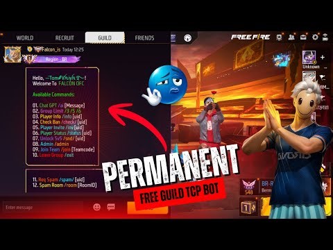 PREMIUM FF GUILD TCP BOT -🔥FF TCP BOT TUTORIAL 🎉