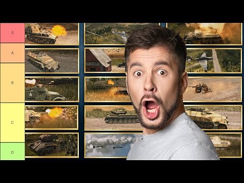 Tierlist 2024 Steel Division II