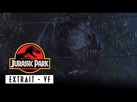 Jurassic Park | Extrait : l'arrivée du T.rex | (VF)