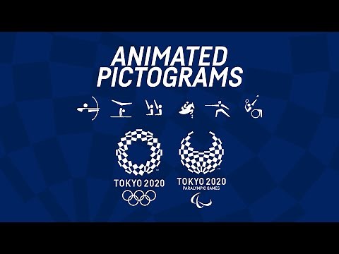 The Tokyo 2020 Kinetic Sports Pictograms (animated pictograms)