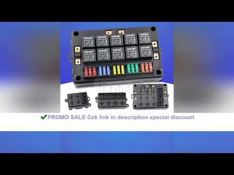 Multi-way Automotive Relay Fuse Combination Freely Disassembled And Assembled Wiring Harness Assembl
