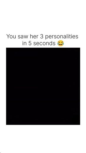 Sis had a very quick meeting with all 4 of her personalities 😂😂😂