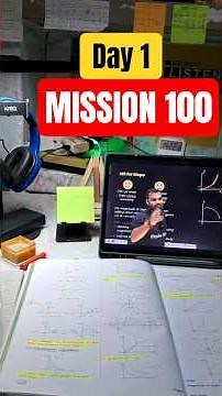 Day 1🔥 | Mission 100 | Neet 2026 | #mission100 #neet2026 #shorts #shortsviral