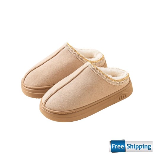 Fuzzy Fur Slippers: Plush Warm Indoor Outdoor House Shoes, Anti-slip Sole - Etsy