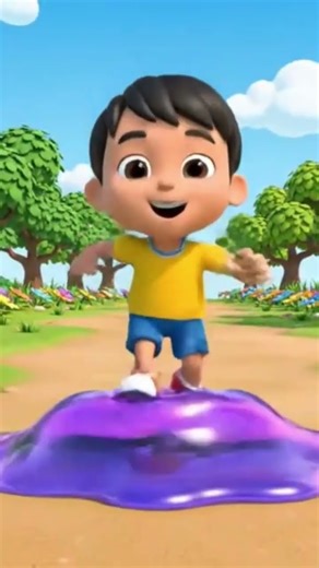 Funny Cartoon Kid Bounce | Cute Kids Animation Shorts 😂🎈 November 25, 2025