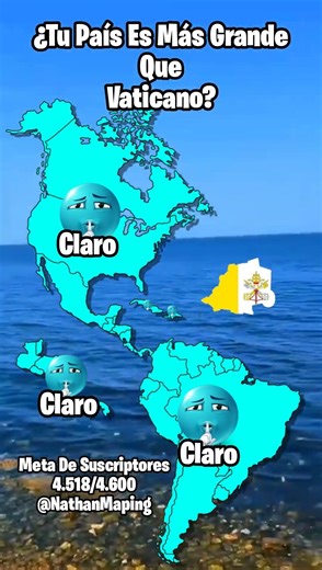 ¿Tú País Es Más...?#geography#viral#countryballs#geografia#mapper#mapping#grande#colombia#rusia
