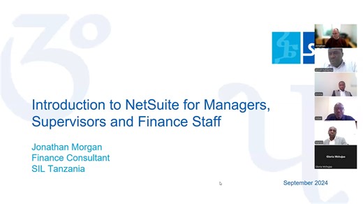 Introduction to NetSuite for Managers, Supervisors and Finance Staff
