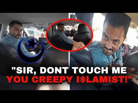Muslim Taxi Driver HARASSES Woman Passenger, Then She Resists Back!