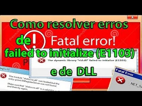 Como resolver erros de DLL e failed to initialize (E1103) The Sims 4
