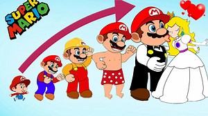 Cartoon Super Mario Growing Up Compilation - Mario vs Bowser (character) vs Sonic, Pac man Baldi Basic Funny - Kuv TLKK | Kim Jenny 100 - Channel 82