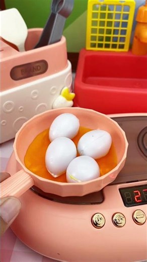 Satisfying Miniature: Toy Egg Cooking ASMR🥚