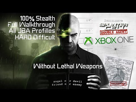 Tom Clancy’s Splinter Cell: Double Agent. 100% Stealth, Full Walkthrough, All JBA Profiles, HARD