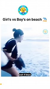 2M views · 7K reactions | girls vs boys  . . #fun #funny #beach #boysvsgirls | Anpadh Aadmi | Facebook