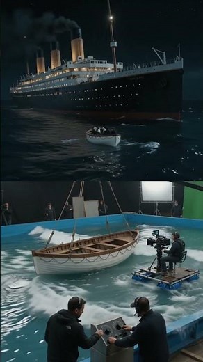 This is how they made the Titanic look real