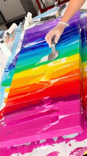 Watching Colors Move Never Gets Old 🎨 | Fluid Art in Motion