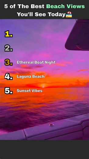 5 of The BEST Beach Views You'll See Today! 🏝️🌅 #viral #funny #minicamera #foryou #travel