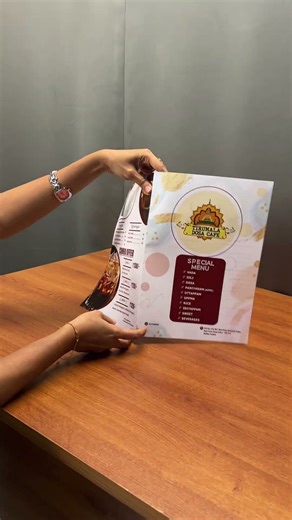 Restaurant MenuCard Design and Prints