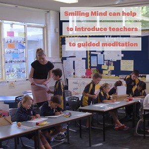 30K views · 89 reactions | Imagine if the teachers at your school had a tool that could help students feel more calm, more productive and ready to learn. See why Anna recommends Smiling Mind's professional learning workshops and education programs. | Smiling Mind | Facebook