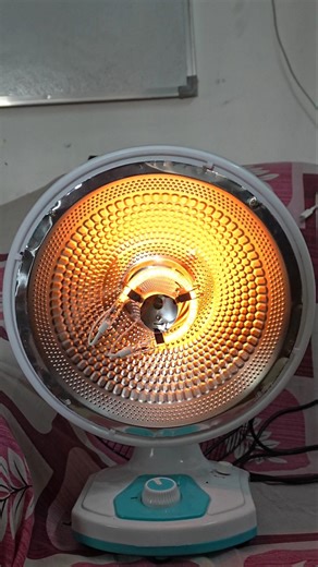 How to make carbon filament space heater | synchronous motor rotating heater