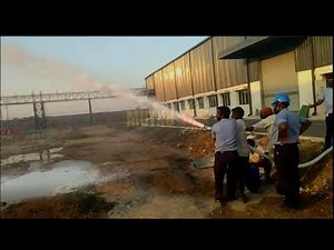 Fire Hydrant system | Foam Making Branch Pipe Operational Demonstration | Fire Safety