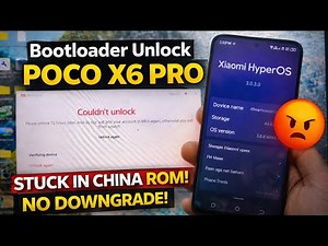 Bootloader Unlock Any Poco / Xioami Redmi Phone / Poco X6 pro Hyper Os 3.0.3.0 Android 16
