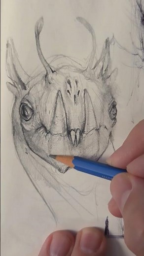 Creating a Creature From Another World #alien #artwork #process