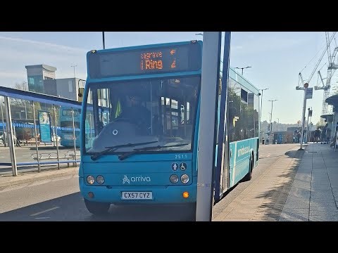 *Recent transfer* * slow ride* on arriva Optare solo 2511 CX57 CYZ on route 28