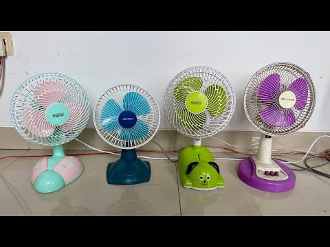 Desk fan / empat kipas angin meja kecil