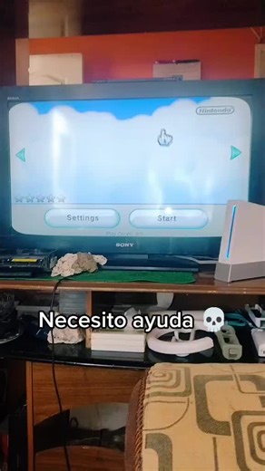 contexto: estaba jugando a new Super Mario Bros wii pero no me abre el juego