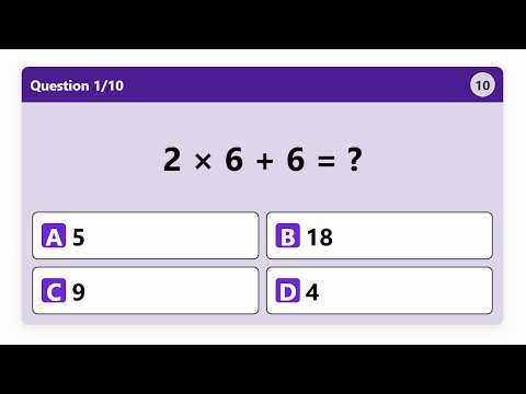 Can You Solve It Perfect: 10 BODMAS Questions Easy to Hard #mathquiz
