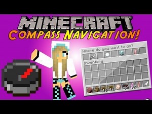 Minecraft Plugin Tutorial - Compass Navigation - Custom GUI Teleporting