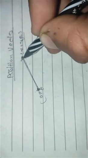 .... position vector #physics #education #science #shorts #college #school