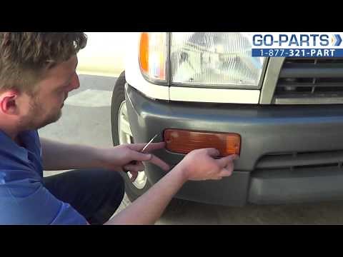 Replace 1996-2002 Toyota 4Runner Turn Signal / Bulb, How to Change Install 1997 1998 1999 2000 2001