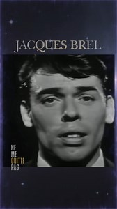Jacques Brel ``Ne me quitte pas´´ 1959 🇧🇪 | Nos STARS Préférées