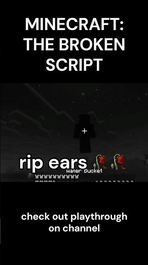 This mod is not for the weak... (Minecraft: The Broken Script) #minecraft #thebrokenscript #horror