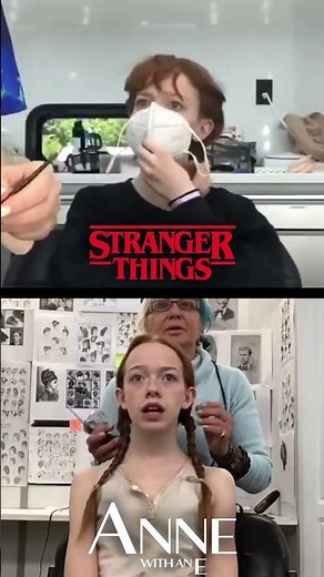 AMYBETH MCNULTY HAIRSTYLE TRANSFORMATION IN STRANGER THINGS AND ANNE WITH AN E
