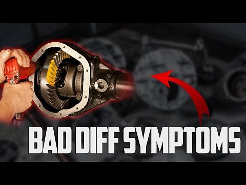 3 Common Bad Differential Symptoms. Bad Diff Causes & Replacement Cost