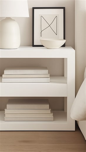 I have been working on a plan collection for furniture with bold, modern lines, using 2x trim for the face frames, over the past few years. I have made a bookshelf, a huge rotating desk, a bed, and now I wanted to make matching nightstands. Meet the bold modern nightstand — clean lines, practical storage, and a sleek drawer that makes it both functional and stylish. Perfect for any bedroom refresh! Check out the rest of the collection ⬇️ https://www.ana-white.com/woodworking-projects/collections