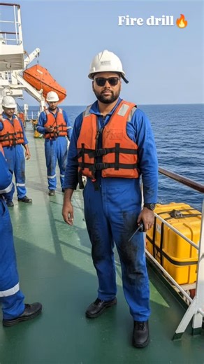 Khan Shaban on Instagram: "Firefighting drill##viralreels #marchantnavy🚢 #vairal"