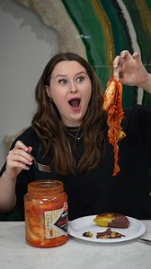 563K views · 14K reactions | FOOD REVIEW  KOREAN SWEET POTATO WITH 1000 YEAR OLD KIMCHI  RATING 1-10  #foodie #foodreview #mukbangfood #kimchi #Koreansweetpotato #potatoes | Cook It Erica | Facebook