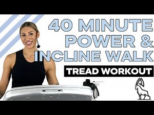 40 MIN Power and Incline Walk | Treadmill Follow Along Workout!
