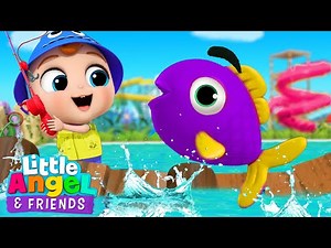Once I Caught a Fish Alive! | Little Angel And Friends Kid Songs