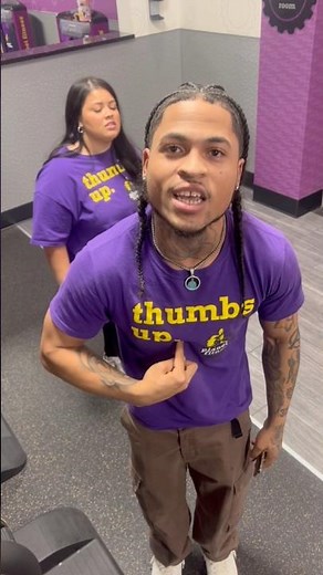 Planet Fitness Employ goes Viral #planetfitness#gym#gymmotivation